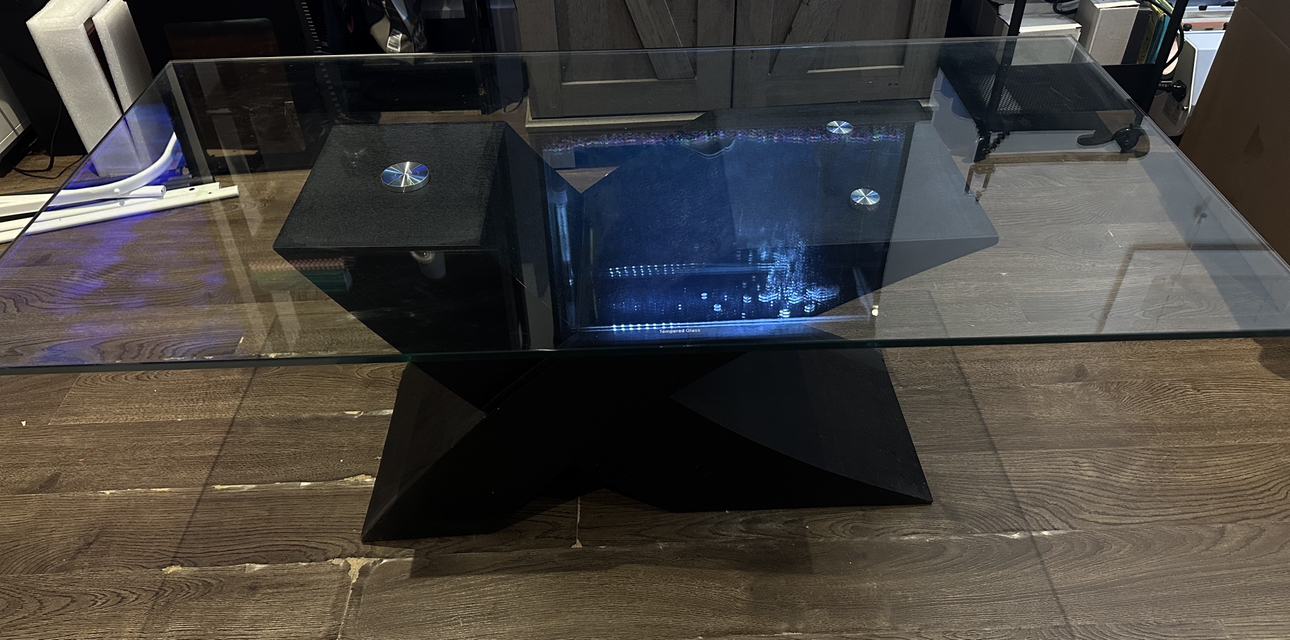Coffee Table (tempered glass)