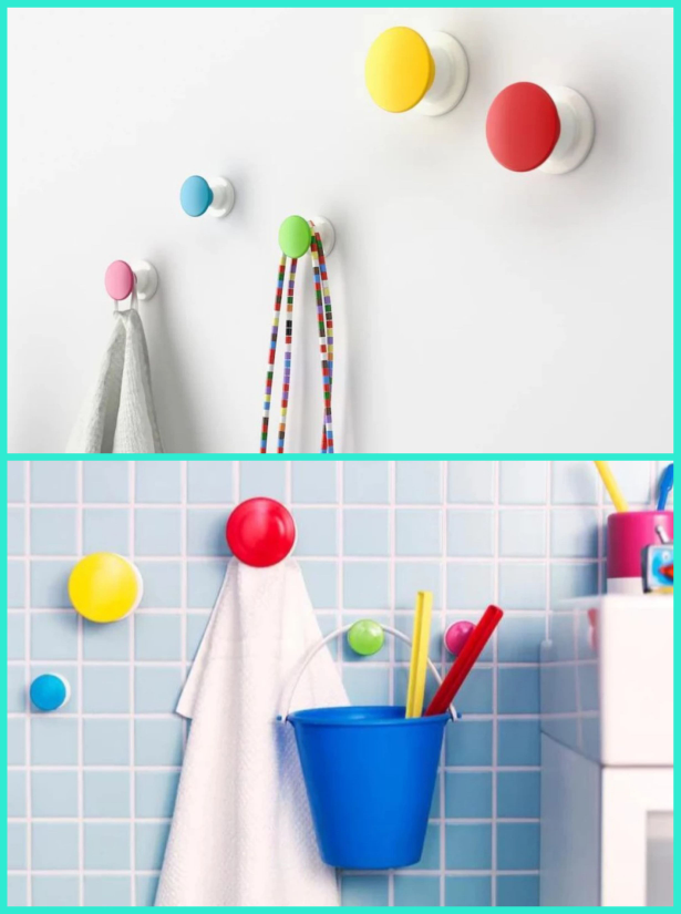 ⭐️ IKEA Losjon 📌brand new📌 Stylish Multicolor Hanger thumbnail