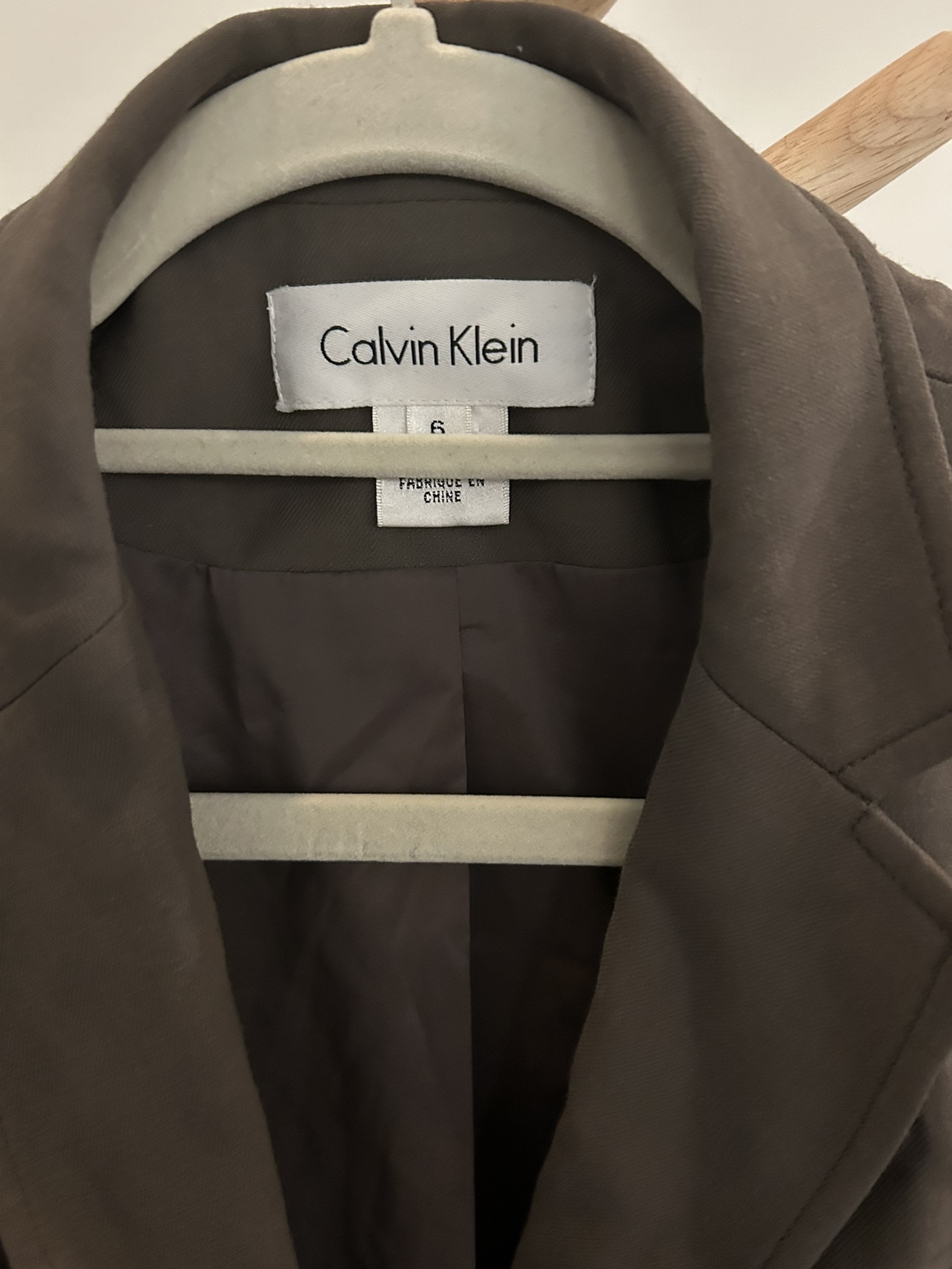 Vintage Calvin Klein blazer size 6 image indicator(2)