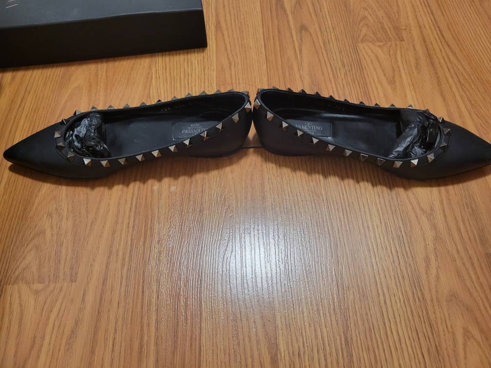 Valentino Flat Studded Balerina Pumps - photo 4