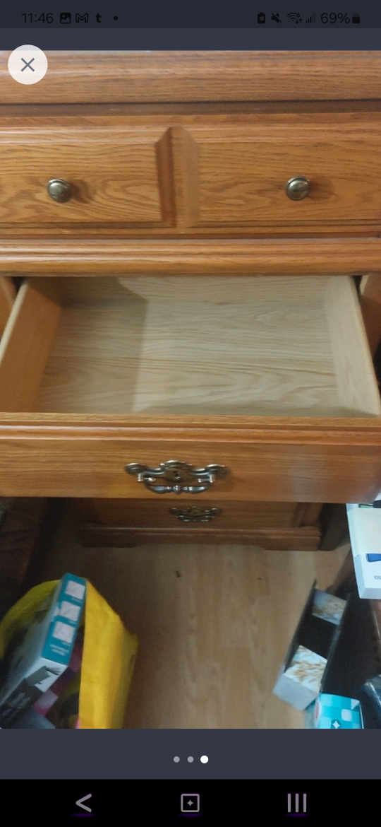 x2 dresser armoire bedside table - photo 2