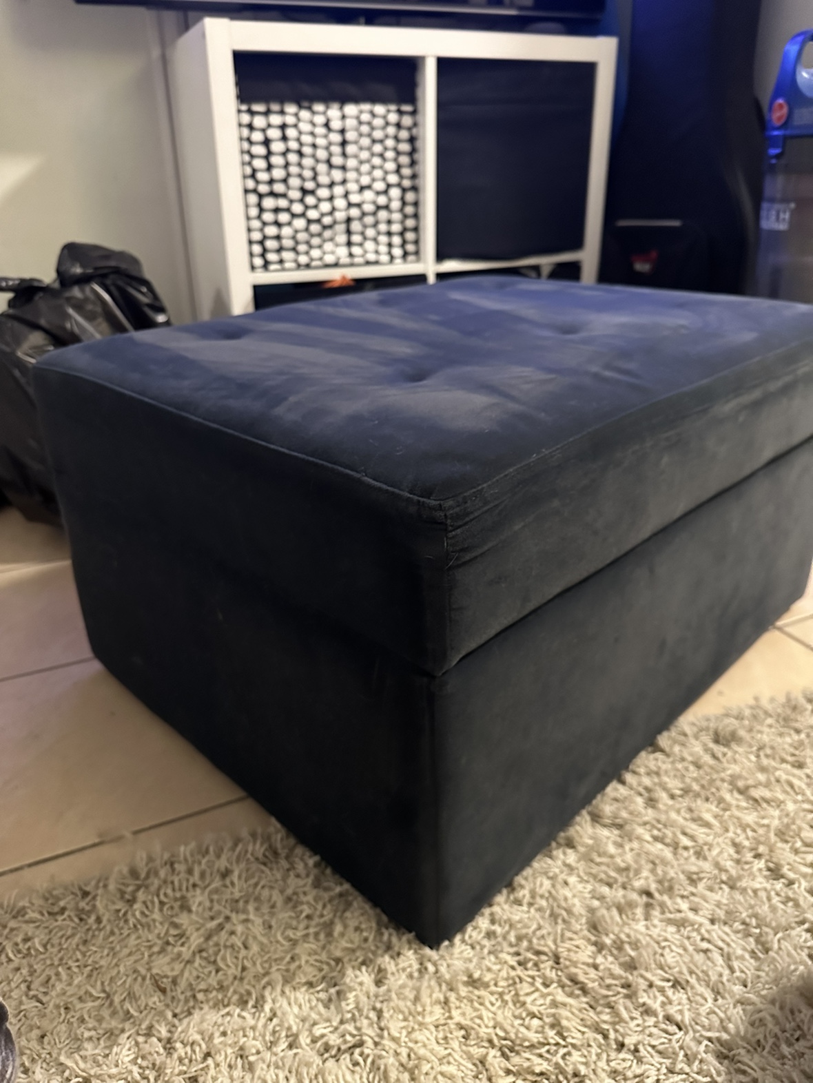 Blue Ottoman - photo 4