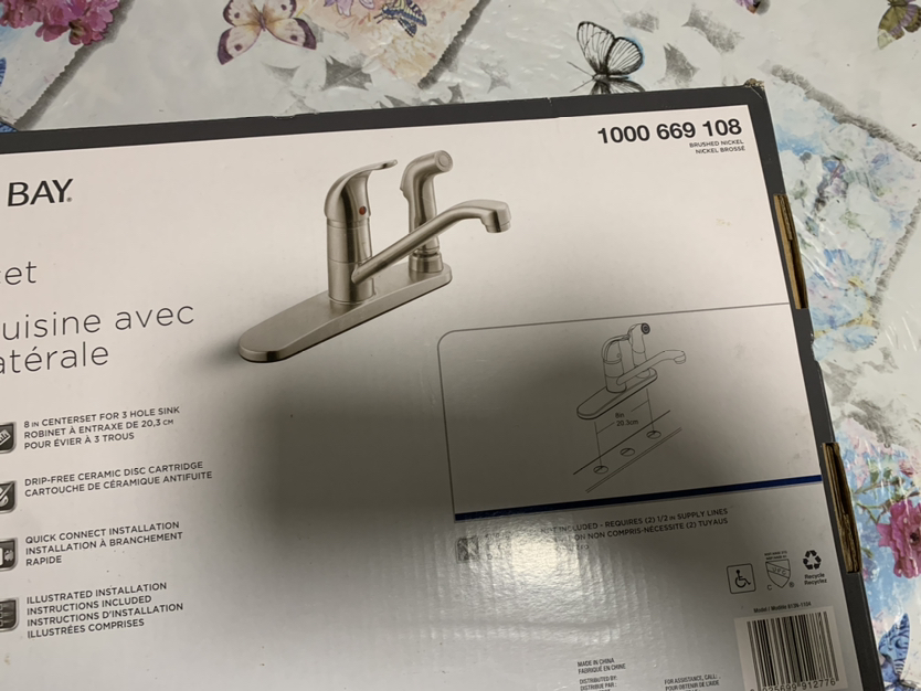 Kitchen Faucet with side spray - photo 3