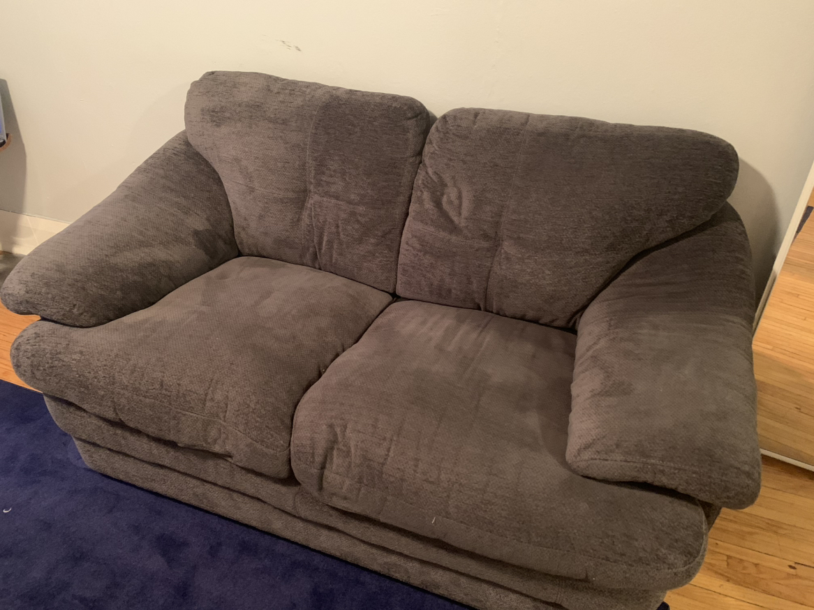 Grey Pillow Couch thumbnail