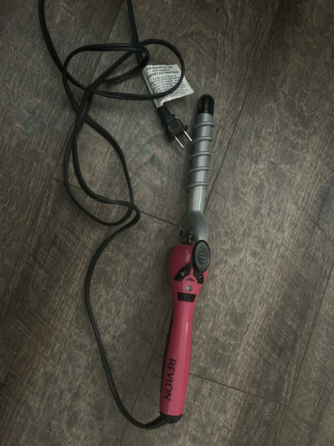 Curling wand