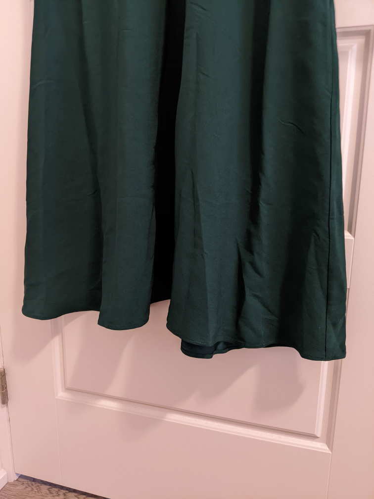 Massimo Dutti Women's Midi Dress (Green) image indicator(6)