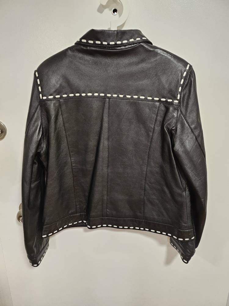 genuine leather jacket - photo 2