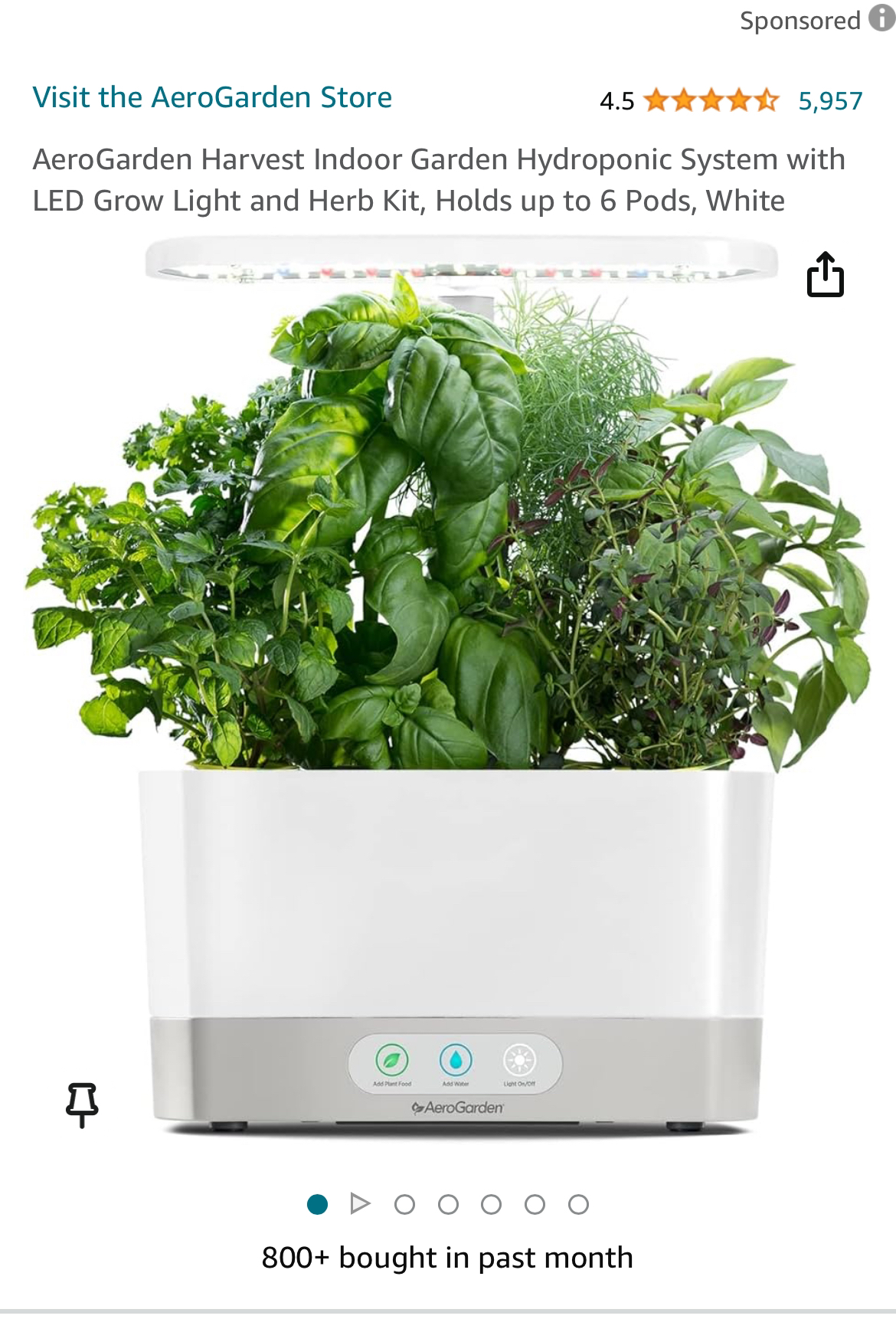 Aerogarden Brand New unopened