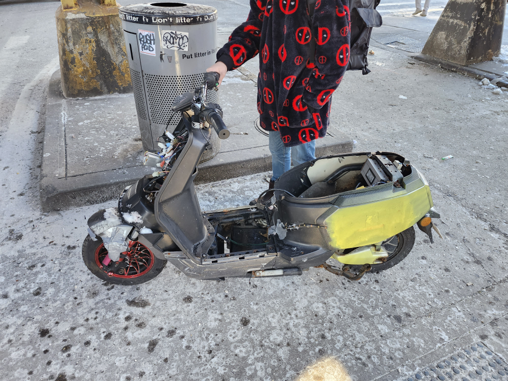wolf king electric scooter