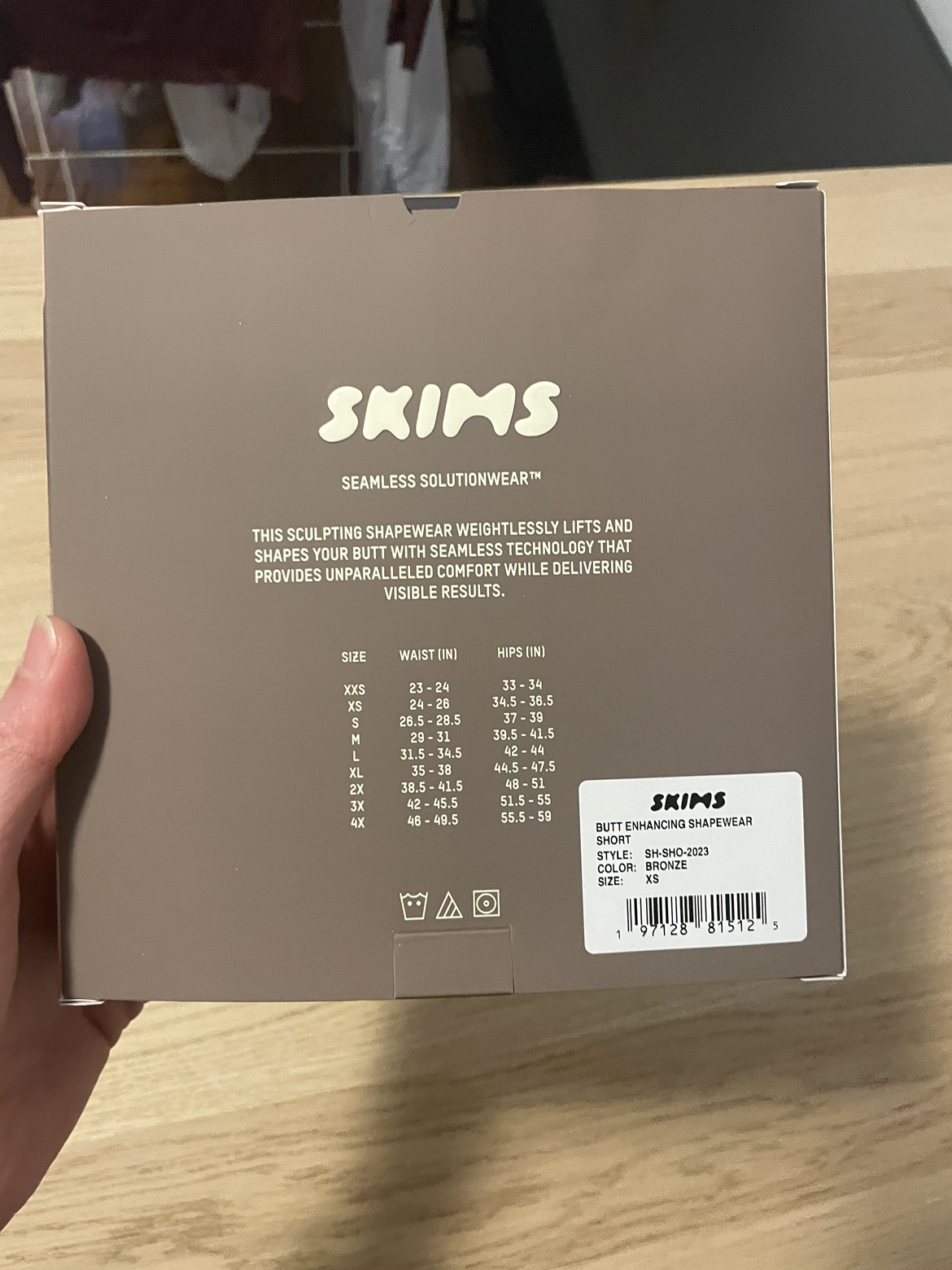 SKIMS butt enhancing shapewear (brand new) image indicator(2)
