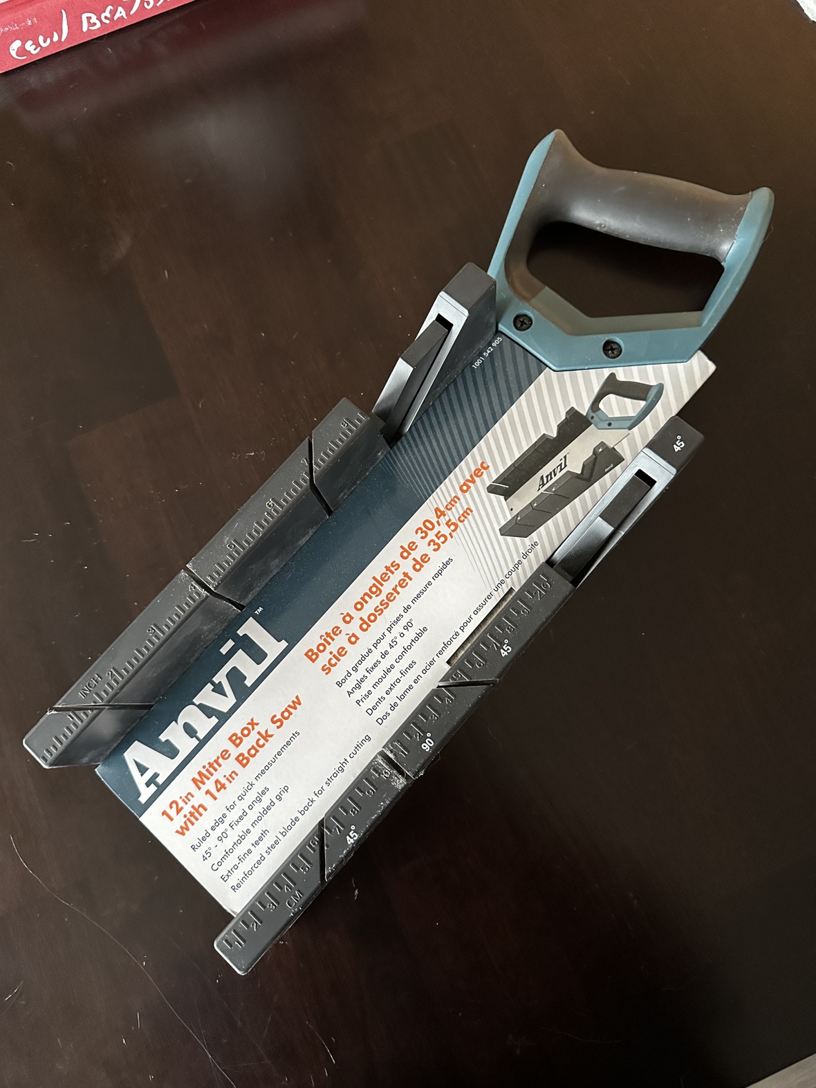 Mitre Box w/ Saw - photo 3