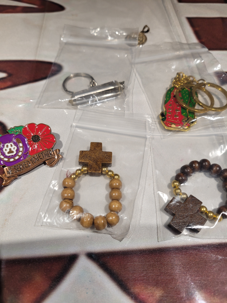 Pins and key chains