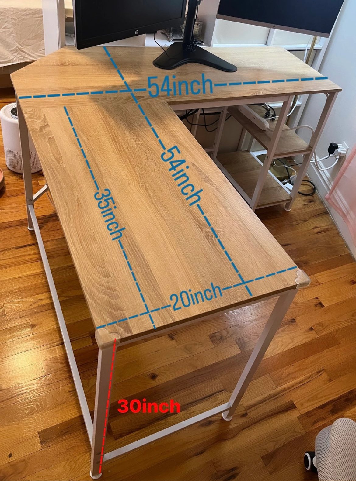 L Shaped Desk 🥕 - photo 2