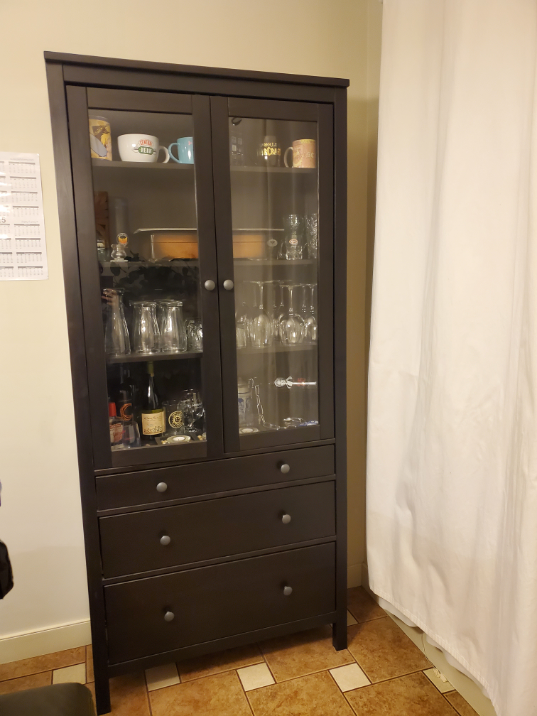 Ikea - Hemnes Glass Door Cabinet