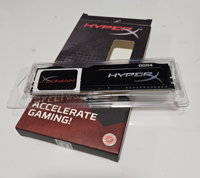 hyperx ddr4  4gb ram stick module