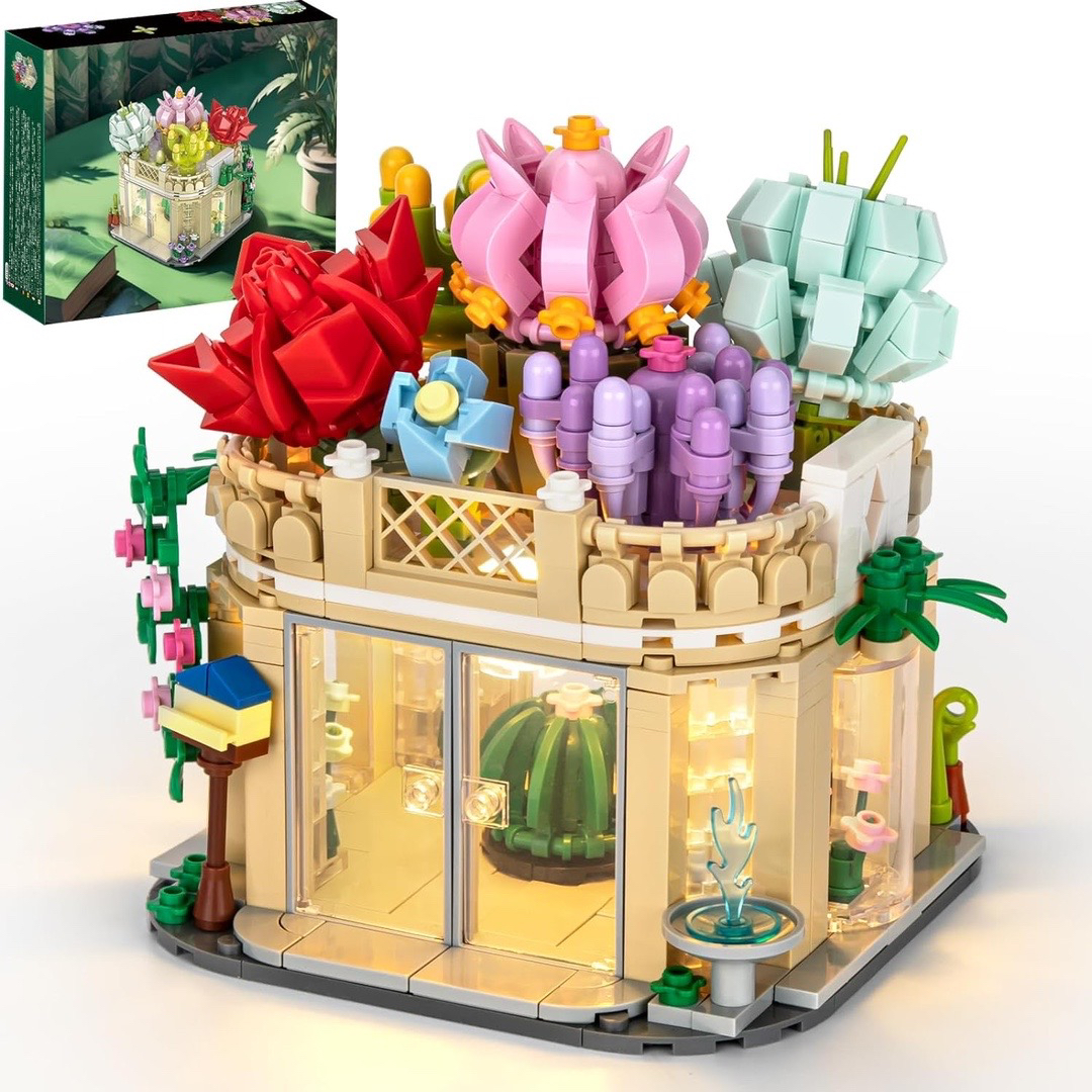 619 pic of succulent greenhouse models set with LED lights