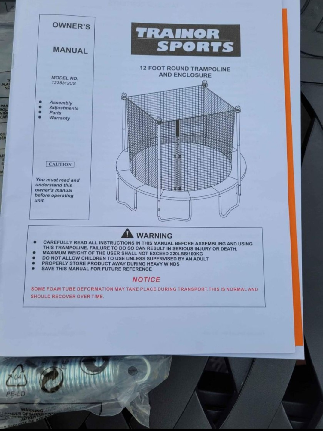 12ft Trampoline - photo 3