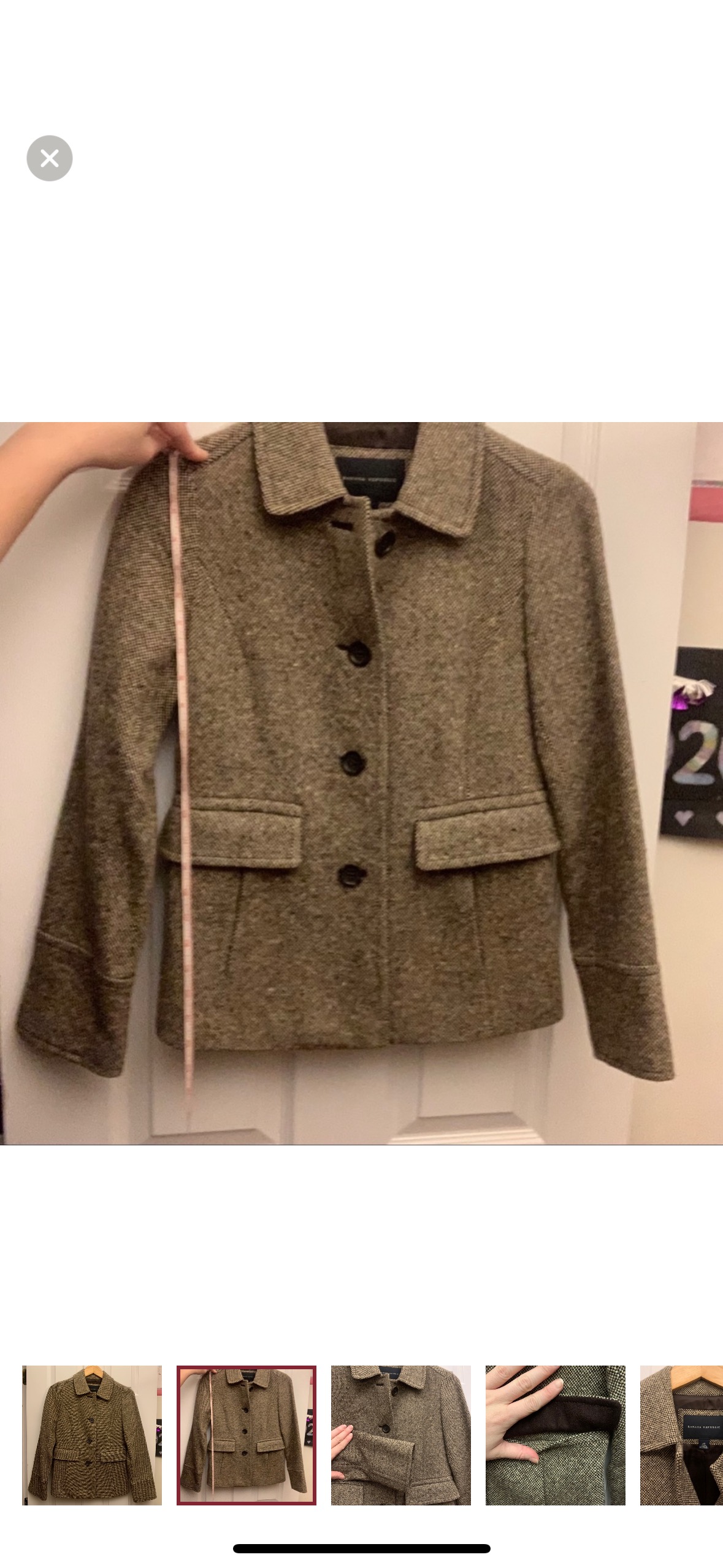 NWOT Banana Republic Jacket image indicator(2)