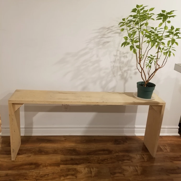 wooden bench - photo 2