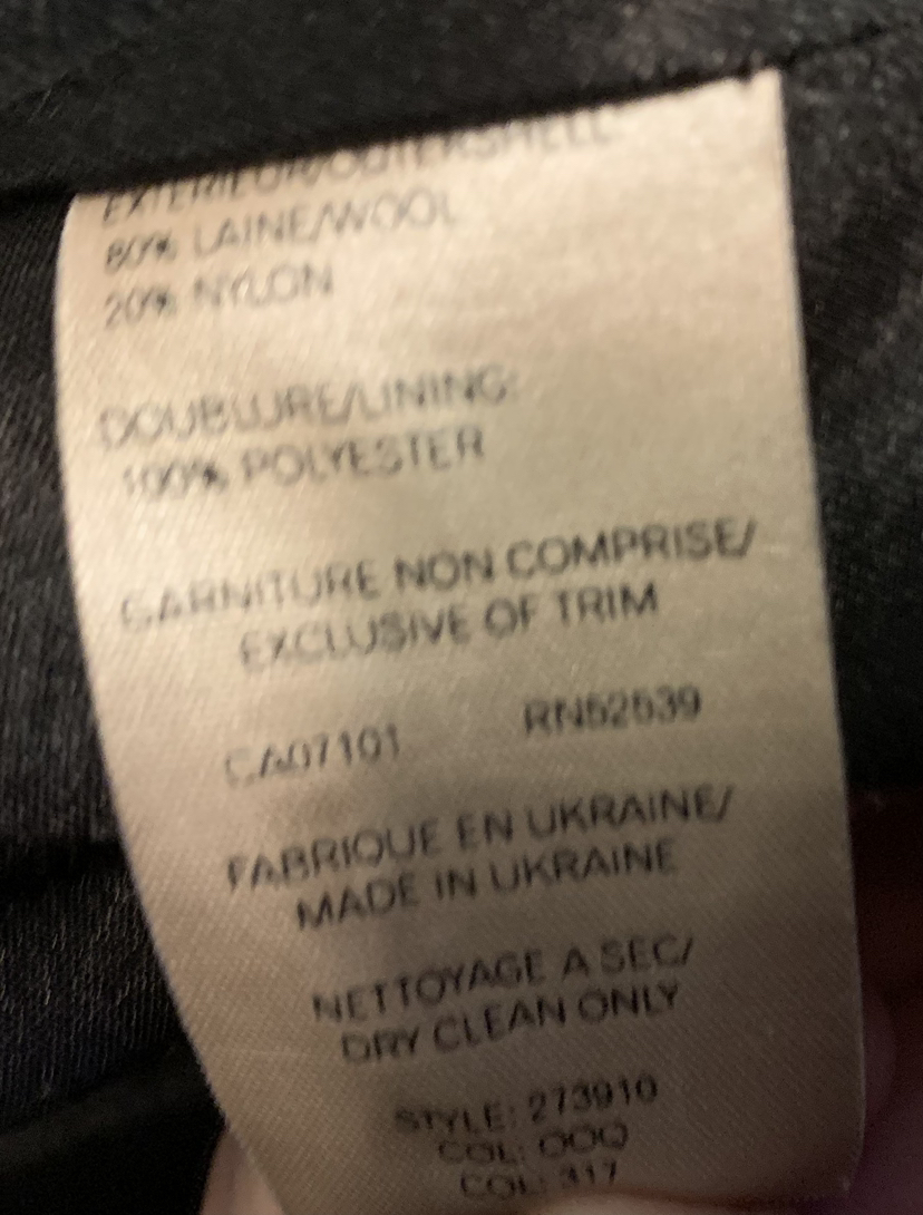Vintage Wool and Shearling Coat image indicator(4)