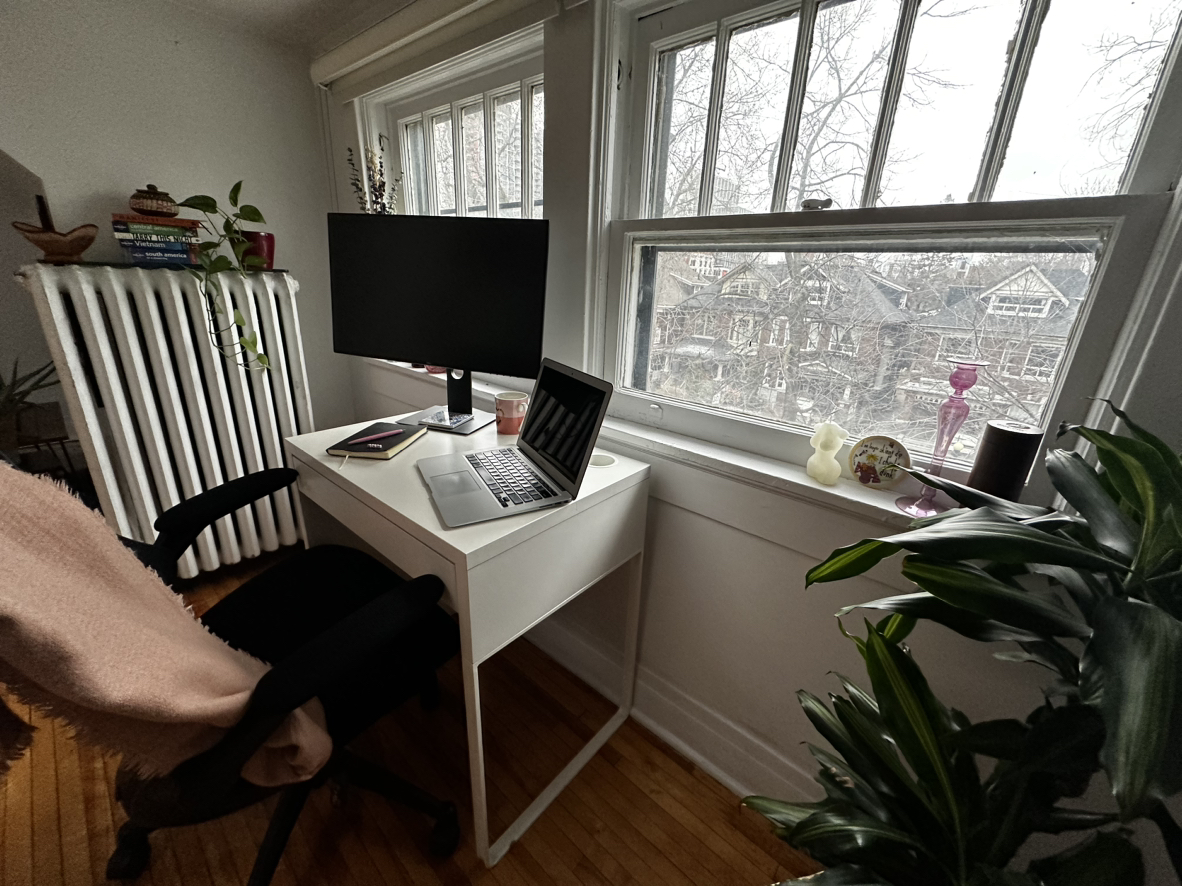 IKEA Office Desk & Wayfair Ergonomic Chair - photo 4