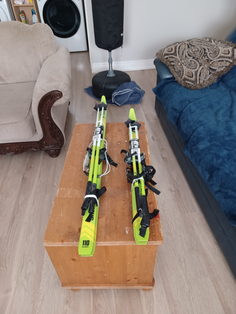cross country skis for kids 90cm and 110cm