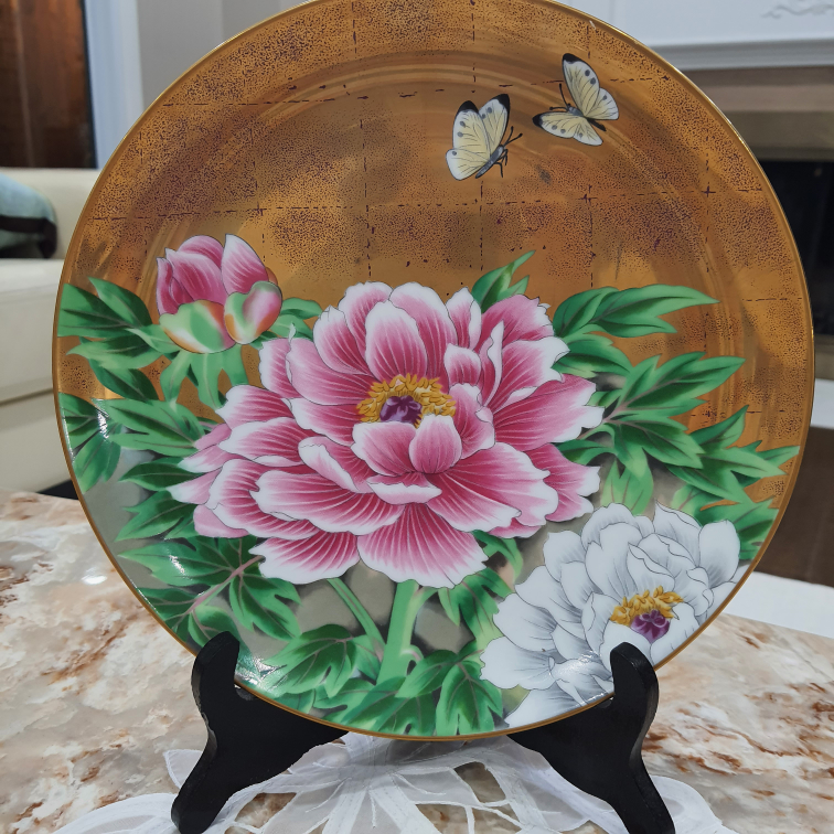 Frankin Mint Heralds of Summer Happiness collector Plate