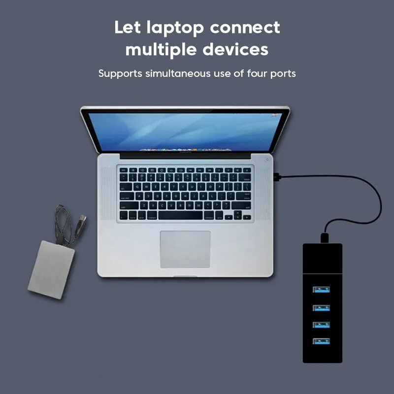 7 And 4 slots USB 3.0 Hub - photo 5