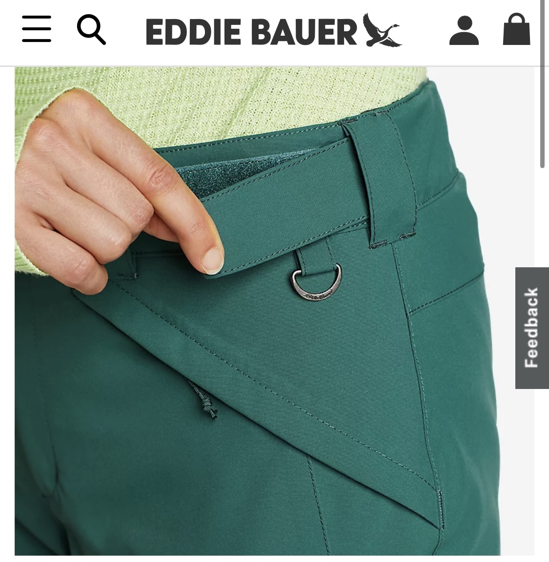 🥕Eddie Bauer Powder Search 2.0 Insulated Pants image indicator(7)