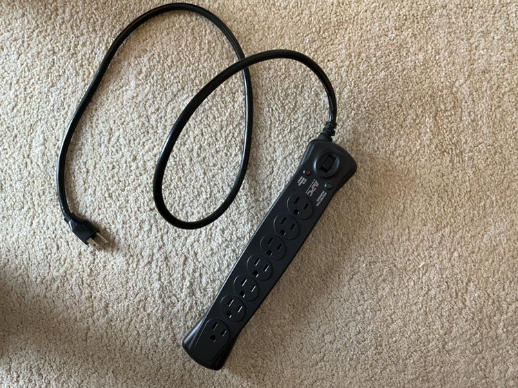 Black Extension Cord and White Extension Cord - photo 2