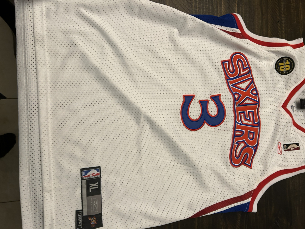 Assorted NBA Basketball Jerseys Iverson Lillard Durant $50ea image indicator(5)