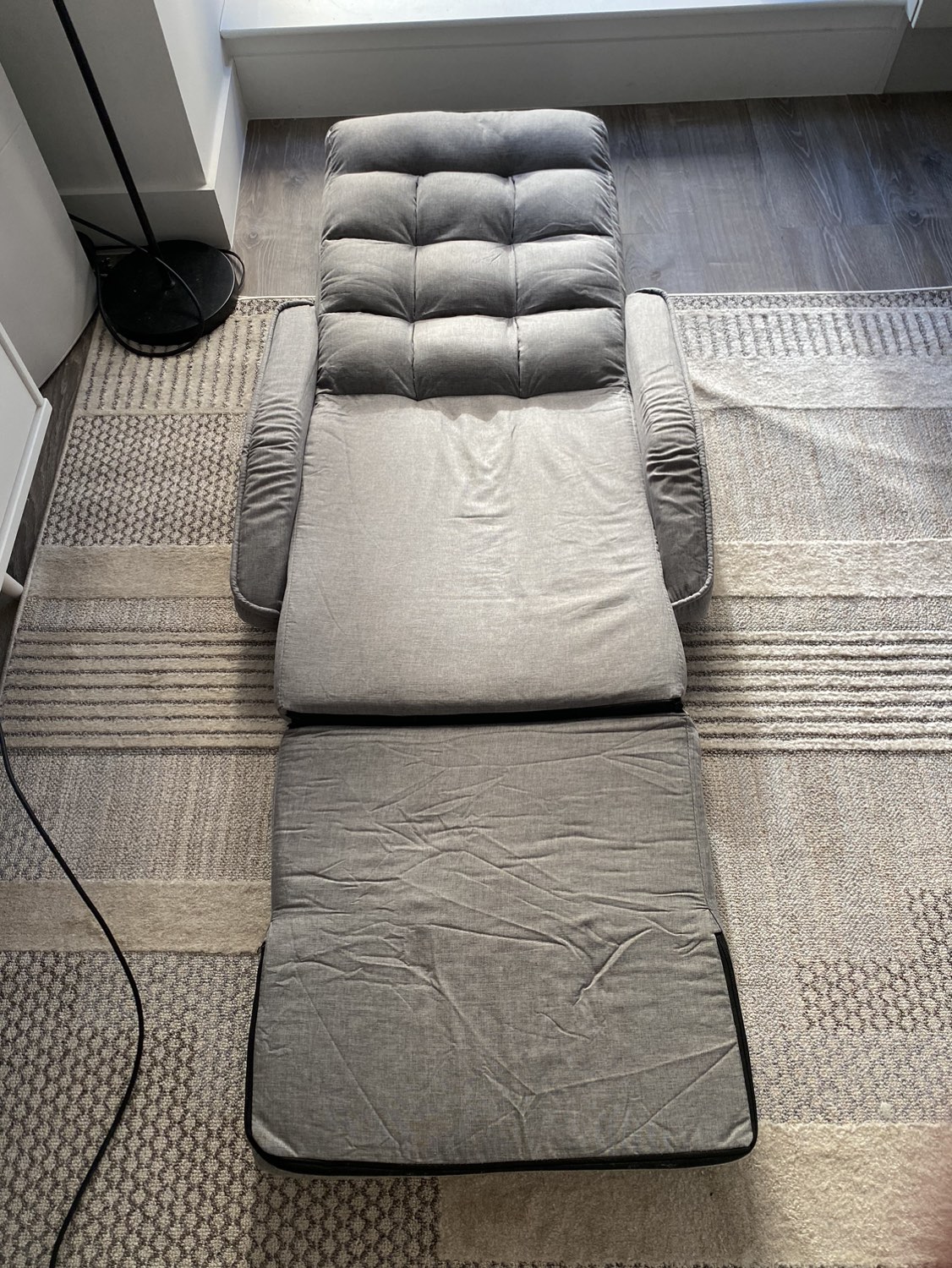 Foldable floor lounge chair - photo 5