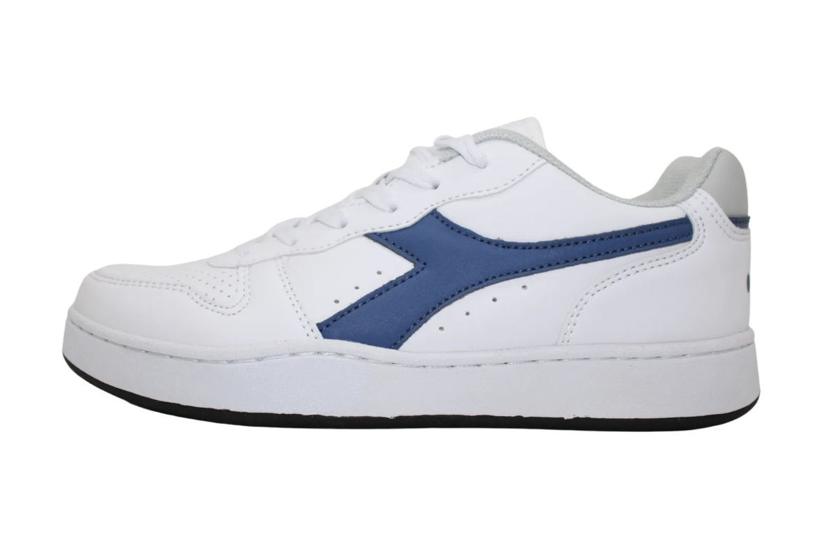Diadora PLAYGROUND White/Dutch Blue Men Sneakers, Size US 11 - photo 4