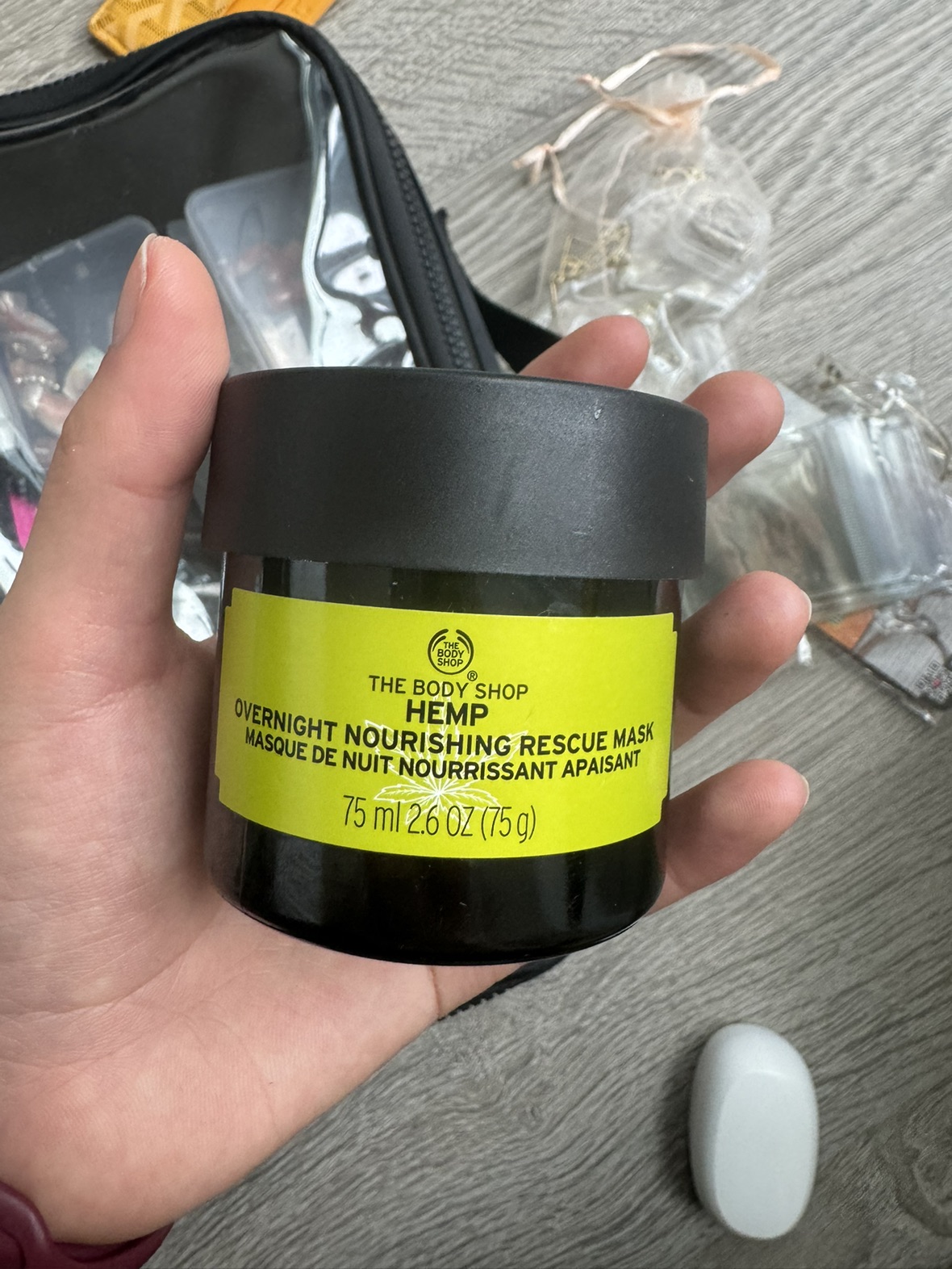 The body shop face mask