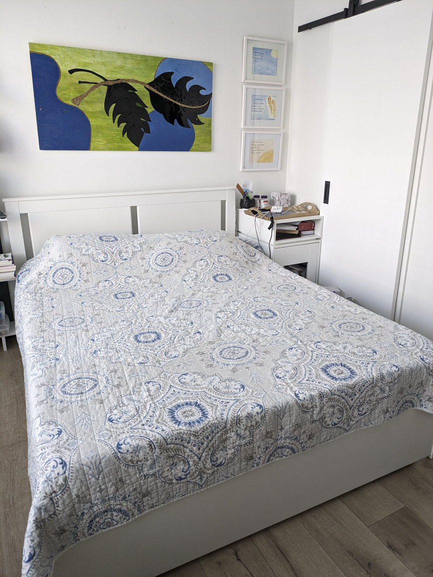 Ikea Queen bed with Mattress and Mattress Topper- Queen - photo 4