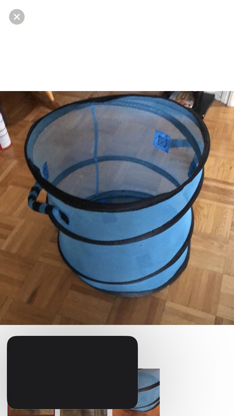 IKEA collapsible mesh hamper