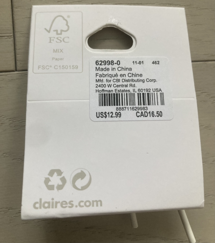 Claire’s Heart Shaped Lollipop Earrings New image indicator(3)