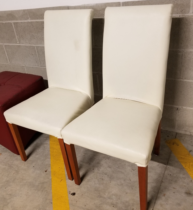 Ivory Dining Chairs