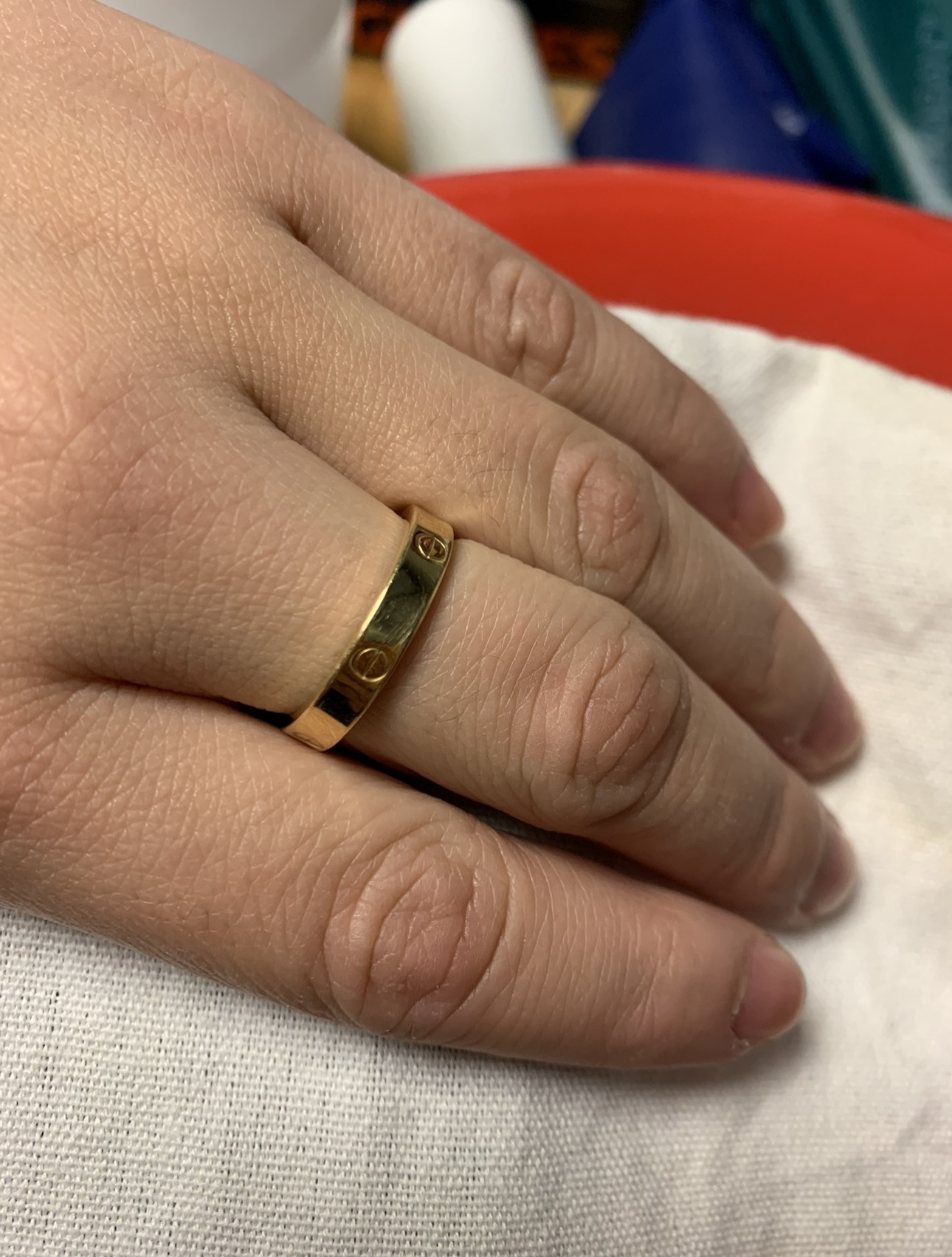 18k Yellow Gold ring