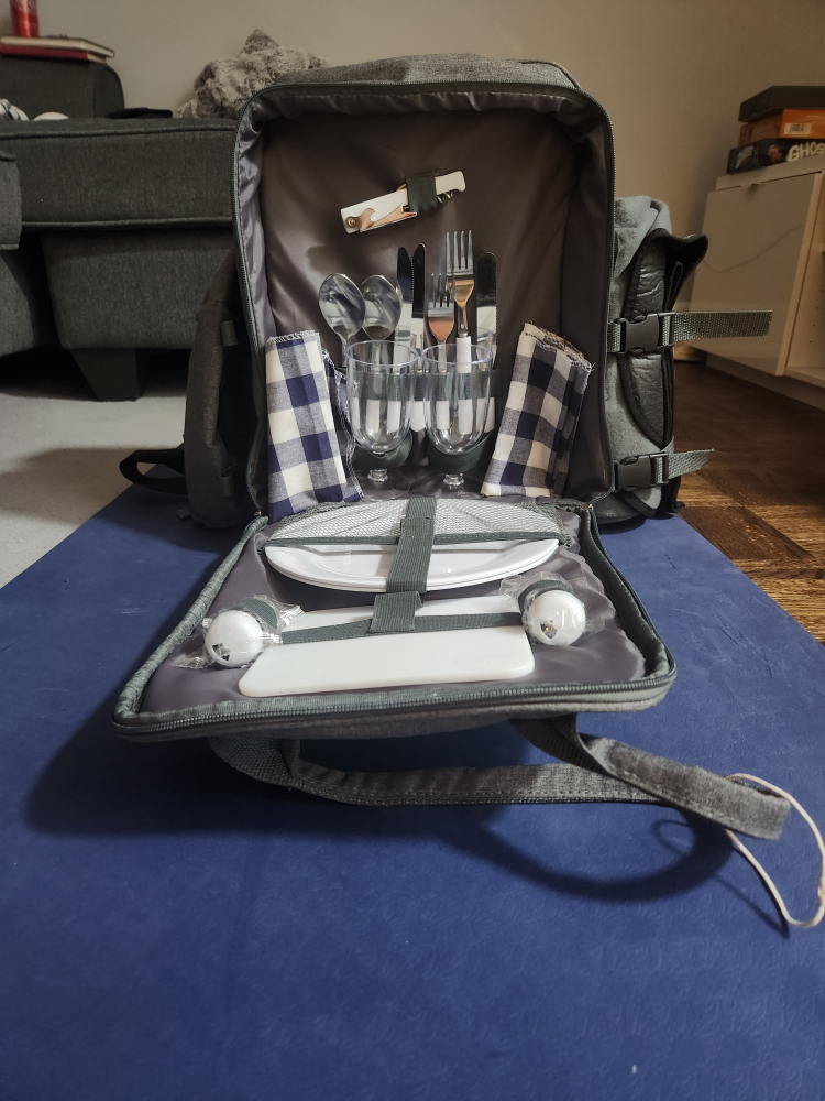 picnic backpack for 2 people - photo 2