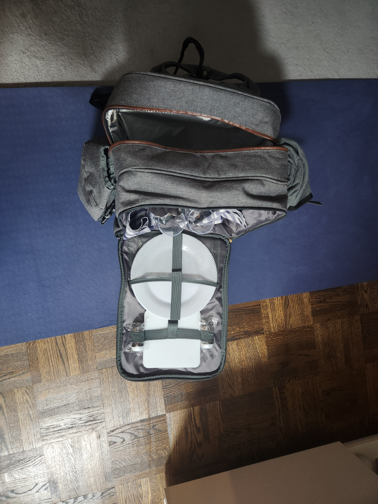 picnic backpack for 2 people - photo 3