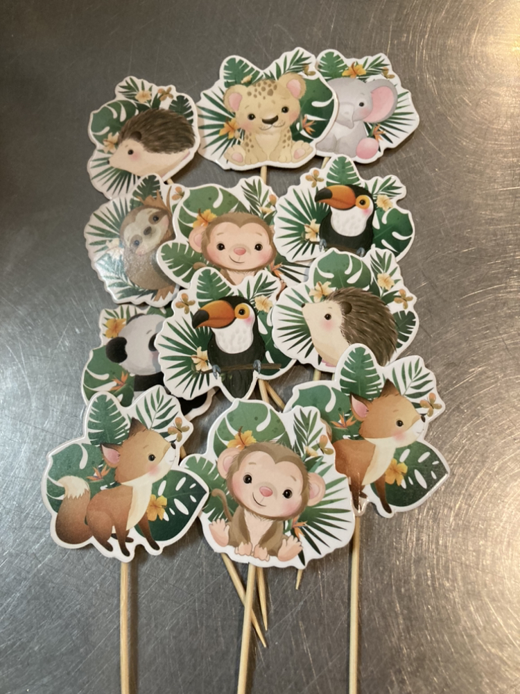 Jungle animal party decor - photo 3