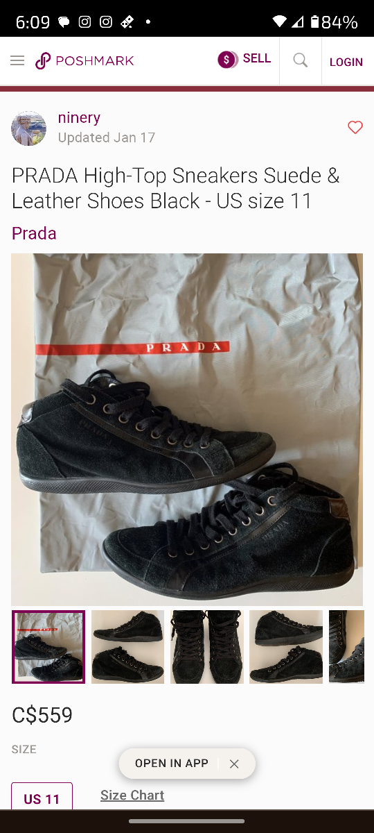 Prada Sneaker image indicator(7)