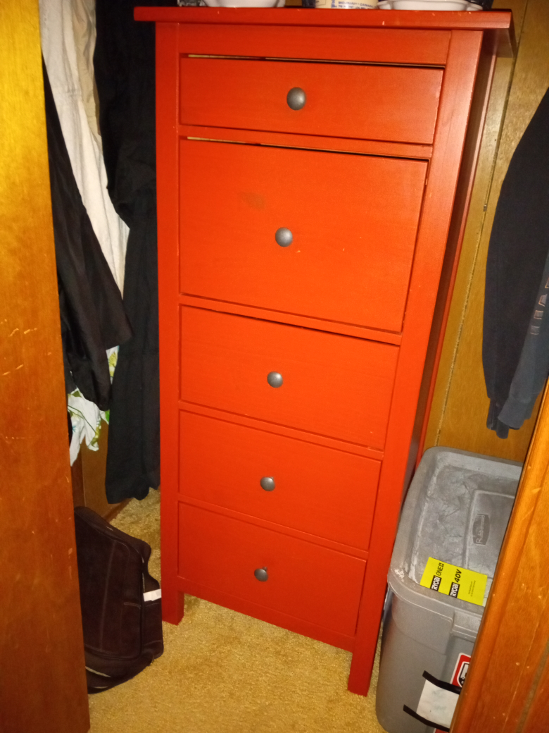 Dresser and end table