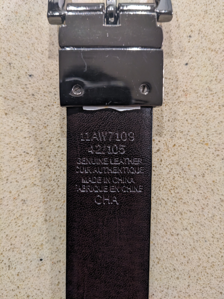 Genuine Leather Belt 42 / 105 thumbnail
