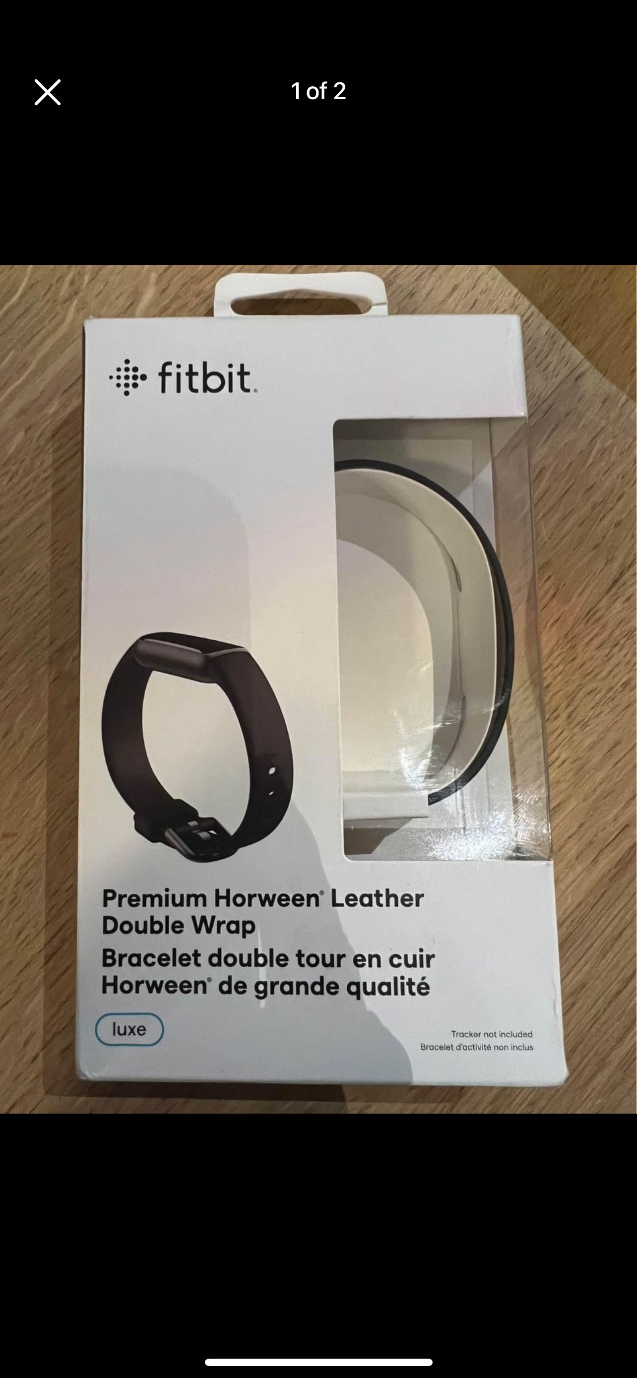 🥕 #freecycle in the title Fitbit Horween Leather Double Wrap
