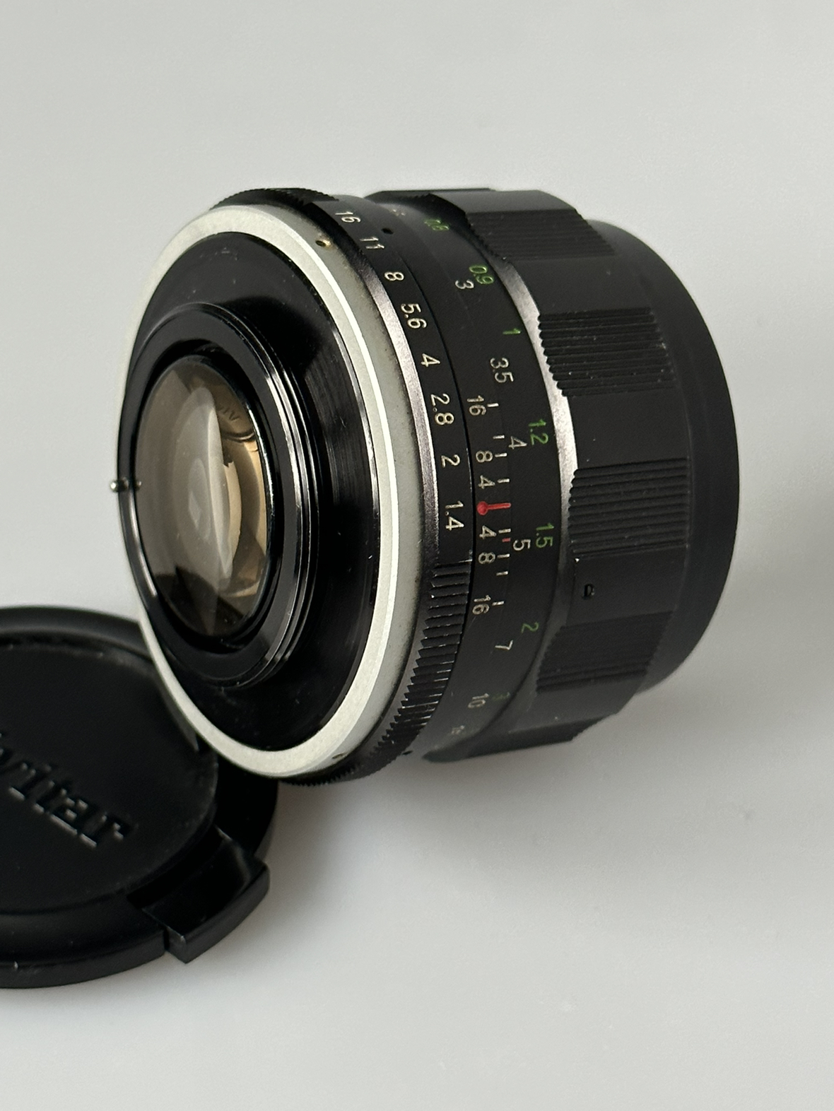 RARE! Ricoh Auto Rikenon 55mm F1.4 Lens M42 image indicator(3)