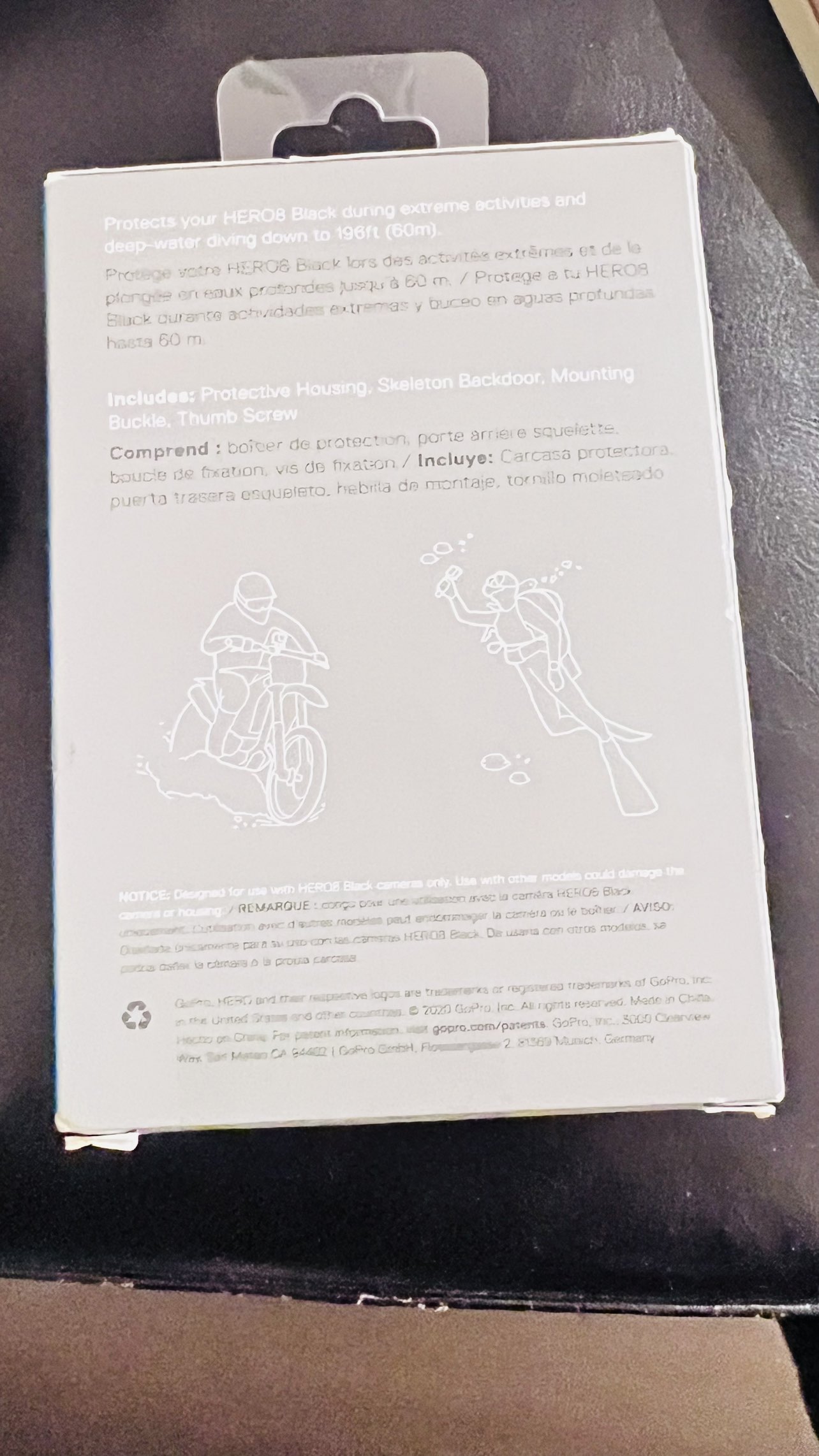 GoPro Protective Housing (HERO8 Black) image indicator(2)