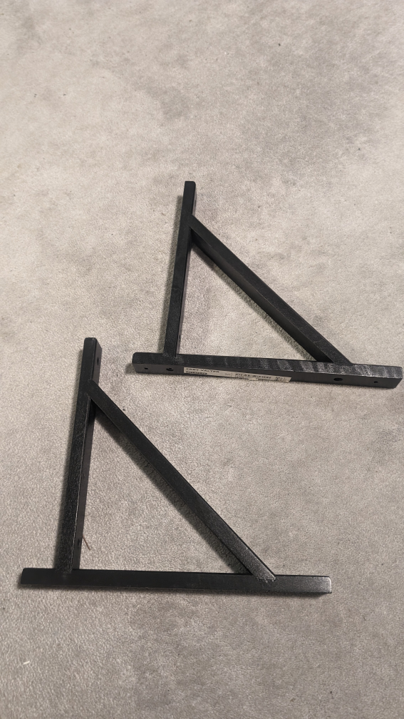 IKEA ekby valter - pair of shelf brackets