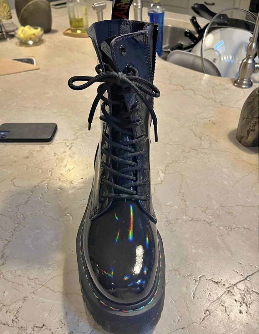 Doc Marten’s with Rainbow Stiching image indicator(4)